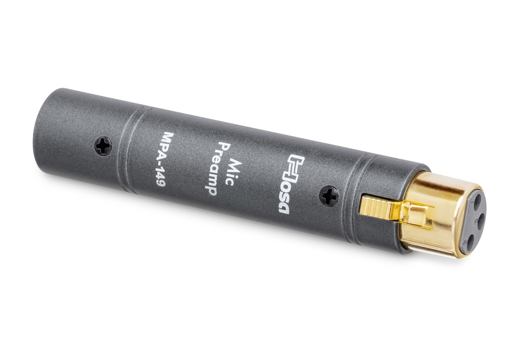Hosa Cable de micrófono HMIC-003 REAN XLR3F a XLR3M Pro, 3 pies